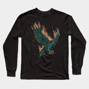 Fire Bird T-Shirt Long Sleeve T-Shirt